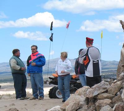 Sand Dunes Rock Pile